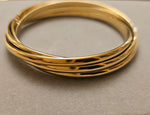 Load image into Gallery viewer, Bahrain Bangle 18K Gold Plated
