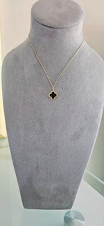 Load image into Gallery viewer, Reversible Clover Necklace 18K Gold Plated