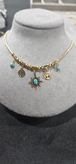 Load image into Gallery viewer, Charm Necklace 18K Gold Plated