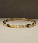 Load image into Gallery viewer, S Bangle- 18K Gold Plated