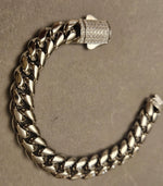 Load image into Gallery viewer, Sterling Silver Mens Bracelet