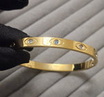 Load image into Gallery viewer, Evil Eye Multicolour Clip Bangle 18K Gold Plated