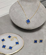 Load image into Gallery viewer, Clover Set 18K Gold Plated