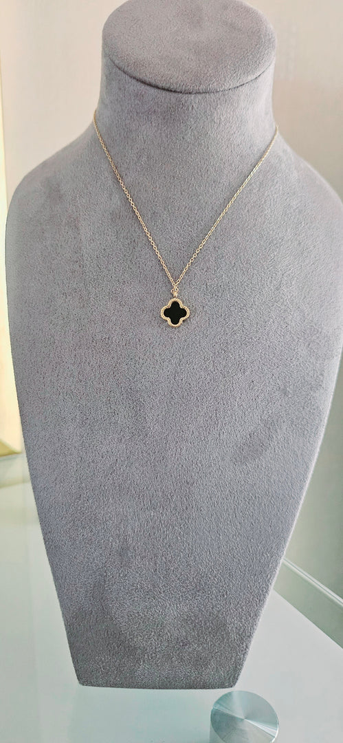 Black Clover Necklace